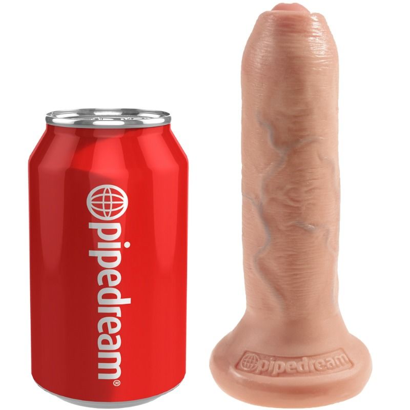 King Cock - Dildo Realistico Carne Non Tagliata 17 Cm