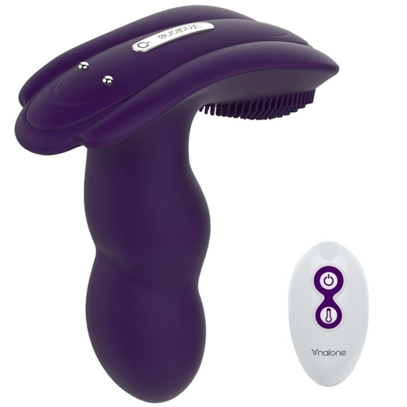 Nalone - Massaggiatore Con Telecomando Loli - Viola