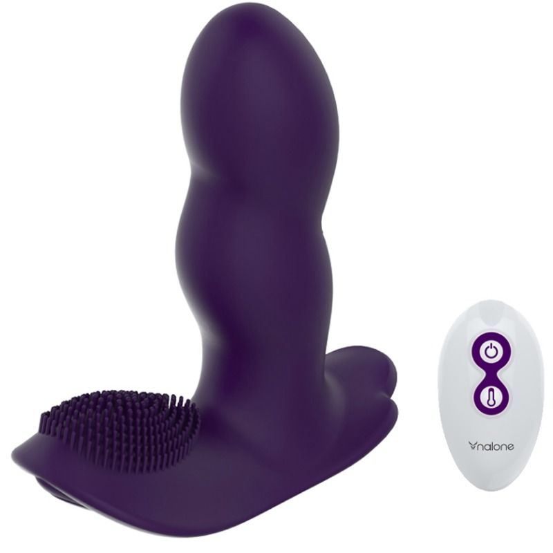 Nalone - Massaggiatore Con Telecomando Loli - Viola