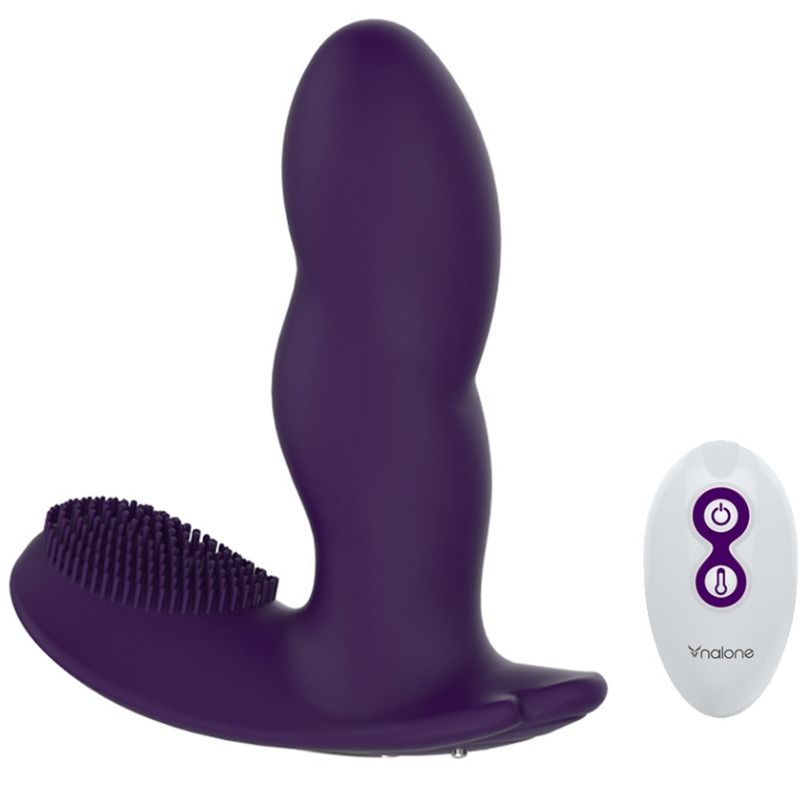 Nalone - Massaggiatore Con Telecomando Loli - Viola