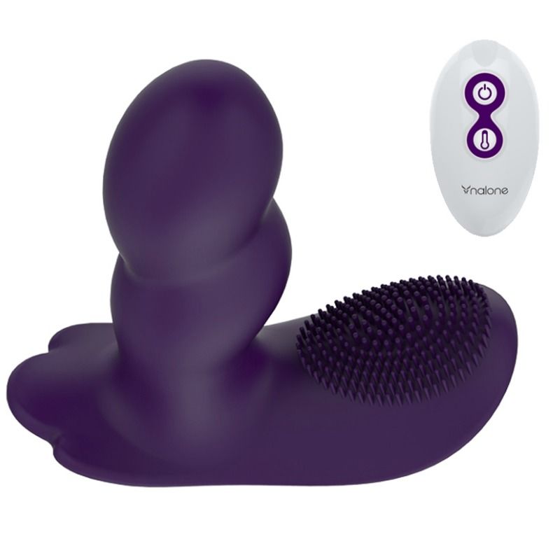 Nalone - Massaggiatore Con Telecomando Loli - Viola