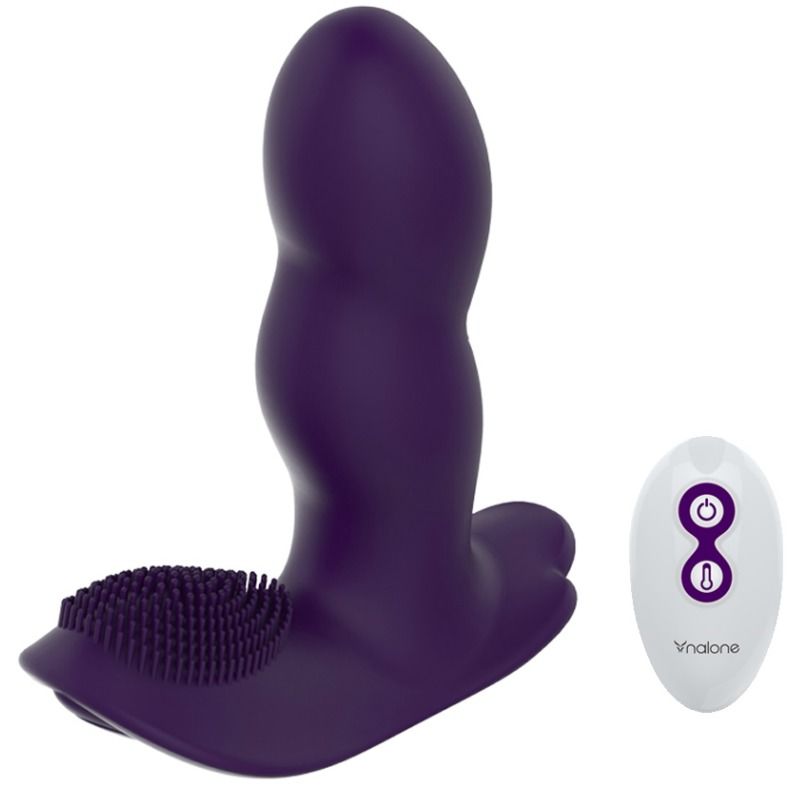 Nalone - Massaggiatore Con Telecomando Loli - Viola
