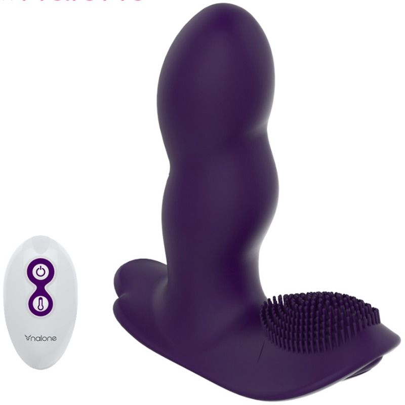 Nalone - Massaggiatore Con Telecomando Loli - Viola