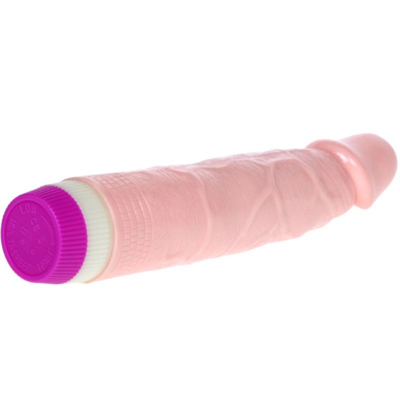 Vibratore realistico multivelocità 21.5 cm carne per principianti con controller regolabile Baile Vibrators
