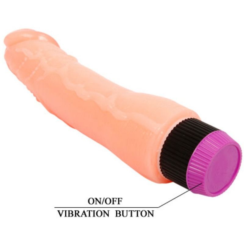 Baile - Vibratore Realistico Flessibile Naturale 24 Cm