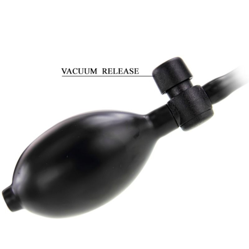 Dildo vibrante gonfiabile realistico dimensione variabile in TPR con ventosa telecomando vibrazione multivelocità per piacere intensi BAILE