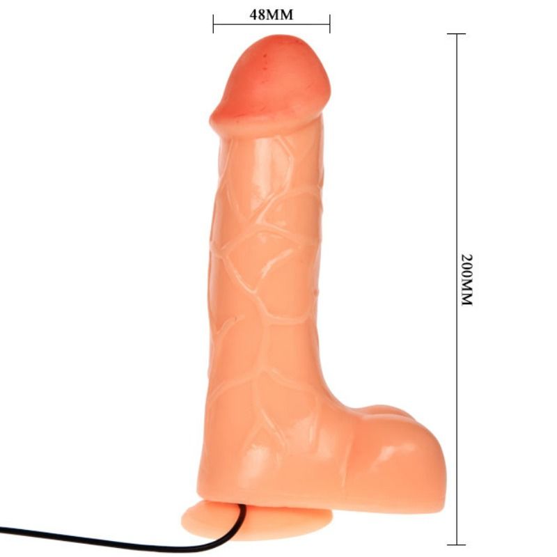 Baile - Intrepid Emperor Realistic Dildo Vibrator 20cm