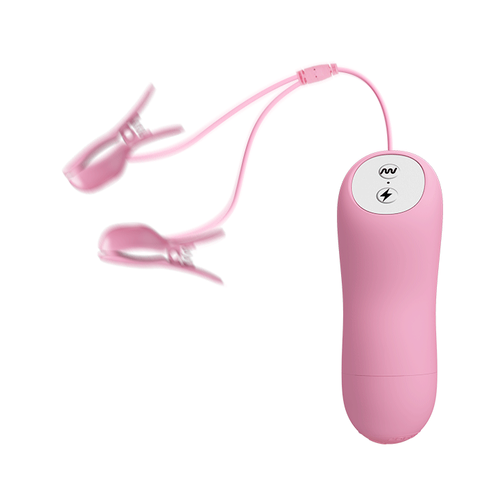 Pinze per capezzoli stimolatore vibrante con pinzette vibranti per capezzoli romantic wave