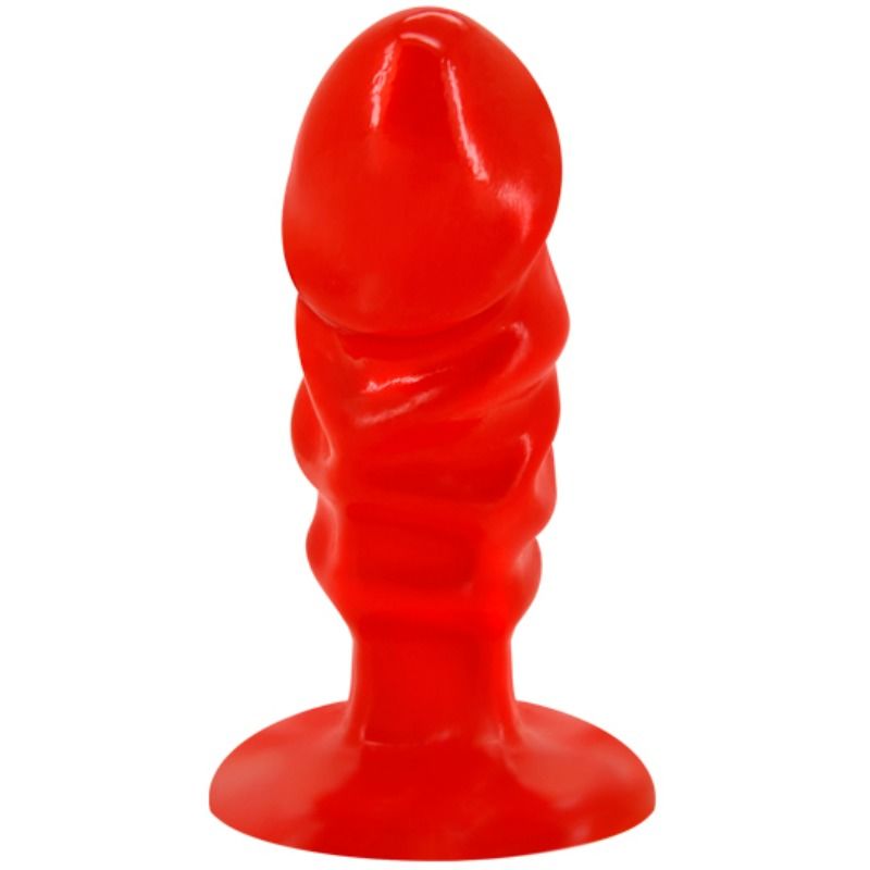 Baile - Plug Anale Unisex Con Ventosa Rossa