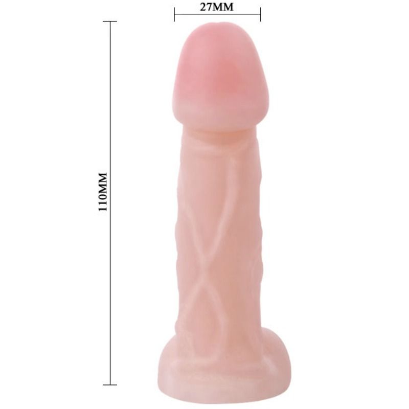 Dildo realistico morbido e flessibile per stimolazione punto G e P unisex materiale TPR Baile Dildos
