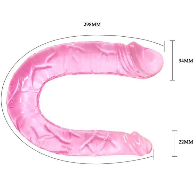 Baile - Doppio Dong Doppio Dildo Rosa