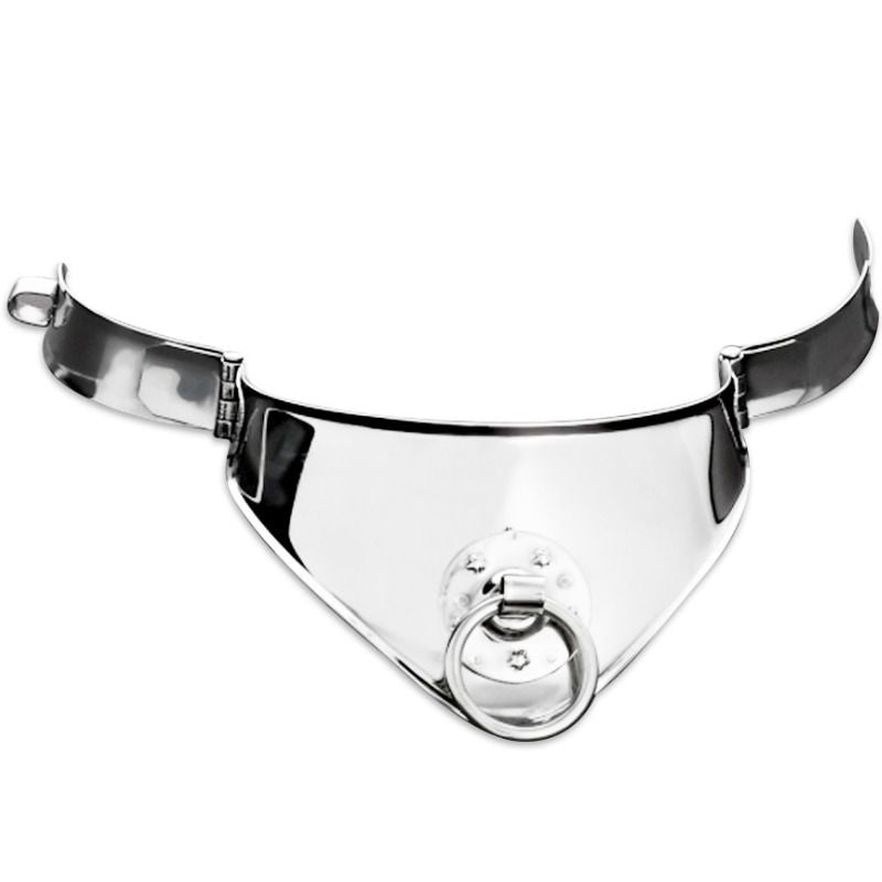 Submissive Steel Constrictive Slave Collar With Hook And Lock Fetish Bdsm