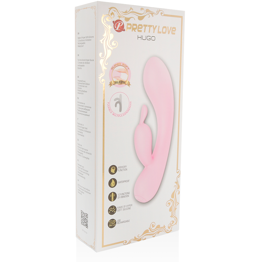 Pretty Love - Vibratore Abbasbailea Love Smart Hugo Rabbit Con Orecchie