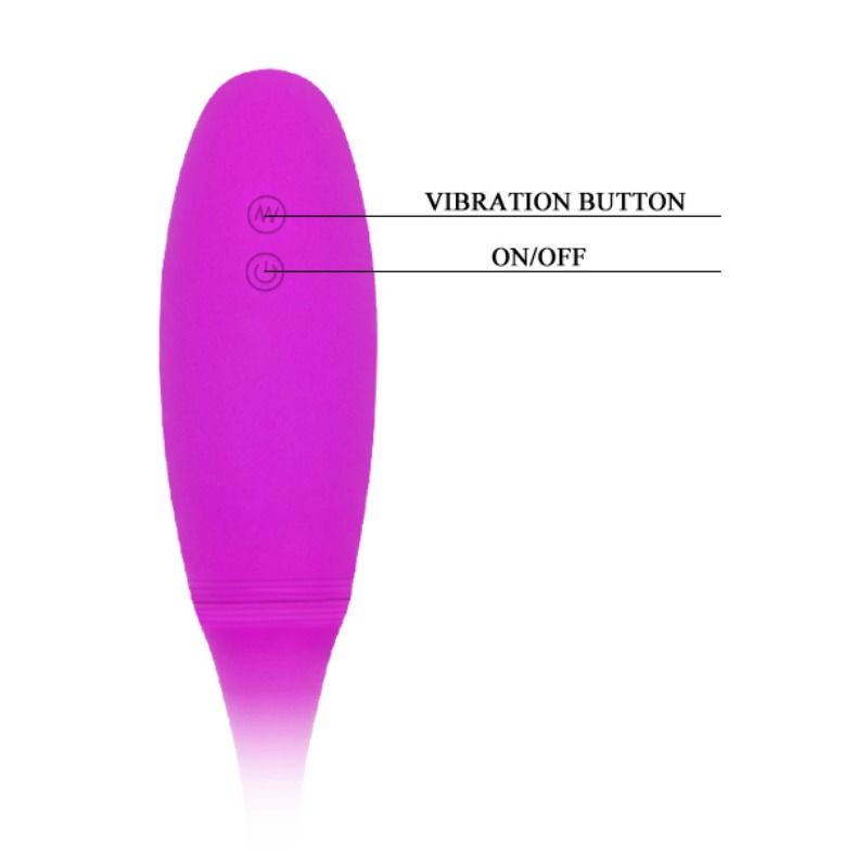 Vibratore doppio flessibile in silicone morbido con 2 potenti motori 7 funzioni ricaricabile stimolazione vaginale anale pretty love smart