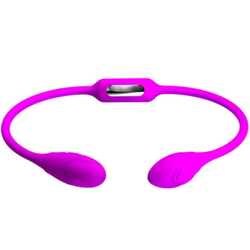 Vibratore unisex pieghevole a frusta con 12 modalità di vibrazione per coppie in silicone ricaricabile USB Pretty Love Smart