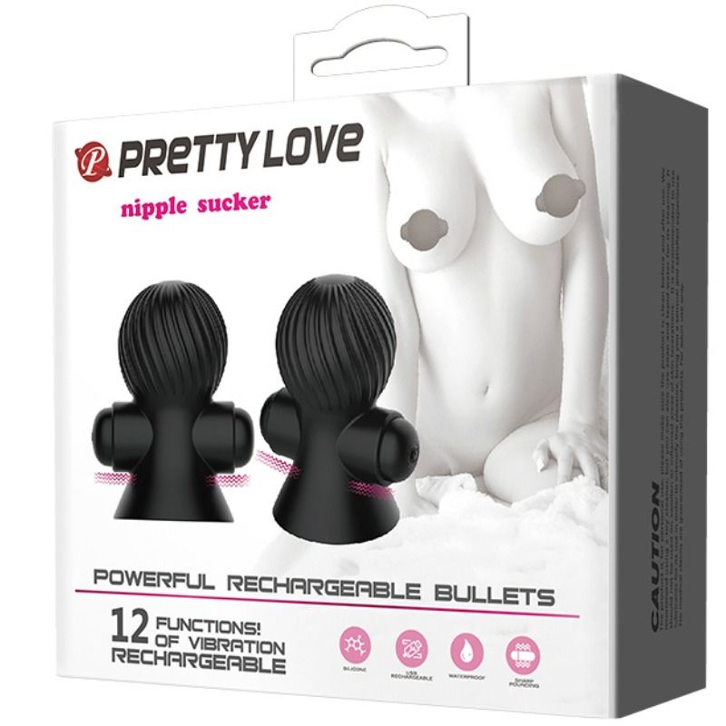 Pretty Love - Stimolatore Del Capezzolo 12 Modalit Di Vibrazione