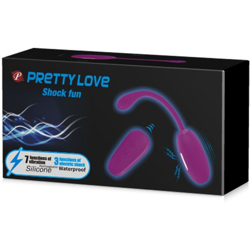 ovetto vibrante per stimolazione clitoride 7 modalità silicone impermeabile con telecomando pretty love smart