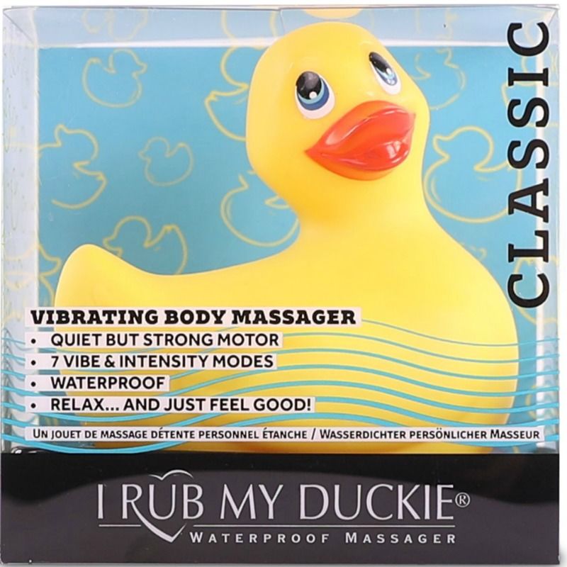 Big Tease Toys - Sfrego La Mia Anatra Classica Anatra Vibrante Gialla