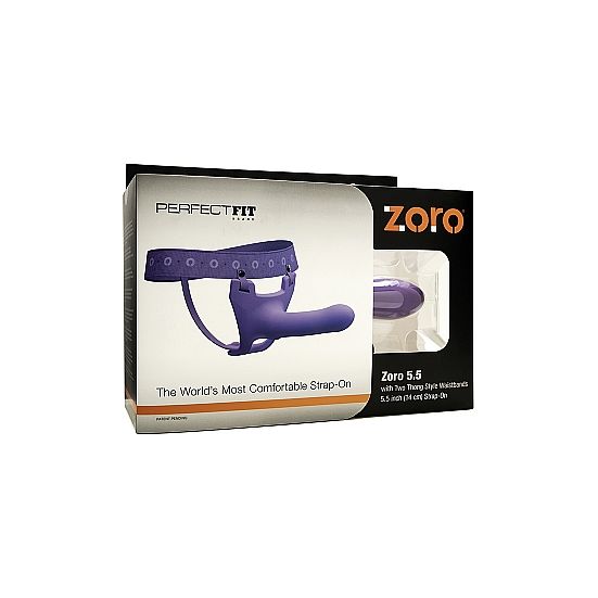 Perfect Fit Brand - Zoro Strap On 5.5 W Cintura Violet