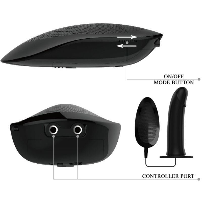 Pretty Love - Abbasbailea Love Marvin Sangle Avec Vibration Et Gode Creux