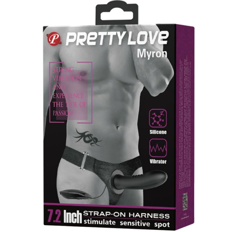 Pretty Love - Abbasbailea Love Myron Sangle avec vibration et gode creux