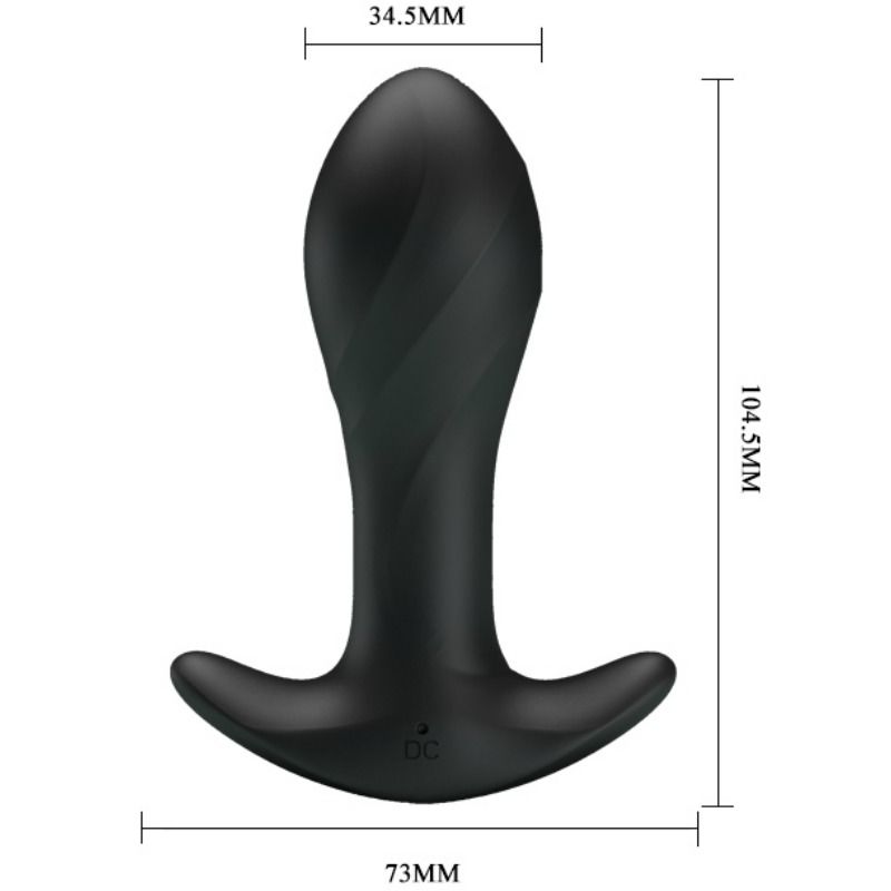 Pretty Love - Vibratore Anale Nero