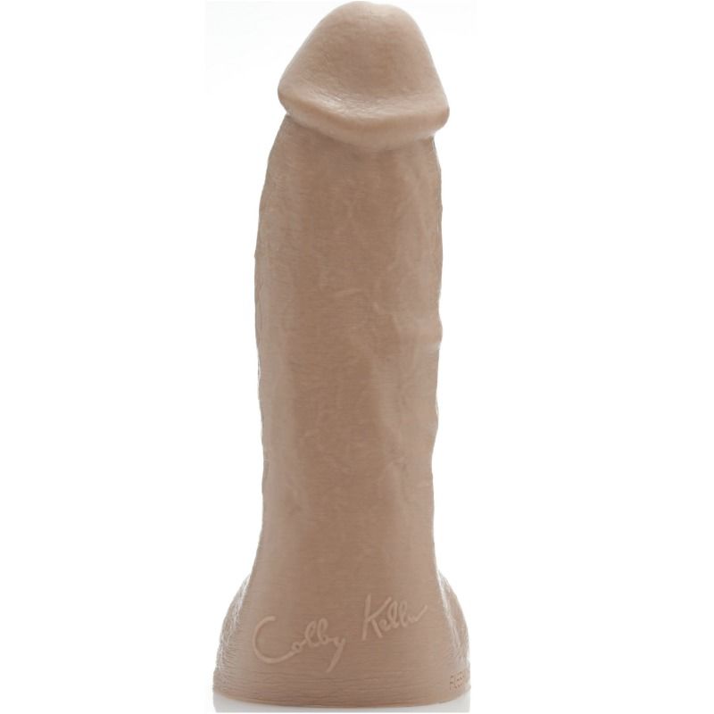 Dildo realistico attor porno Colby Keller silicone platino 19 5 cm sensazione naturale replica autentica fleshjack