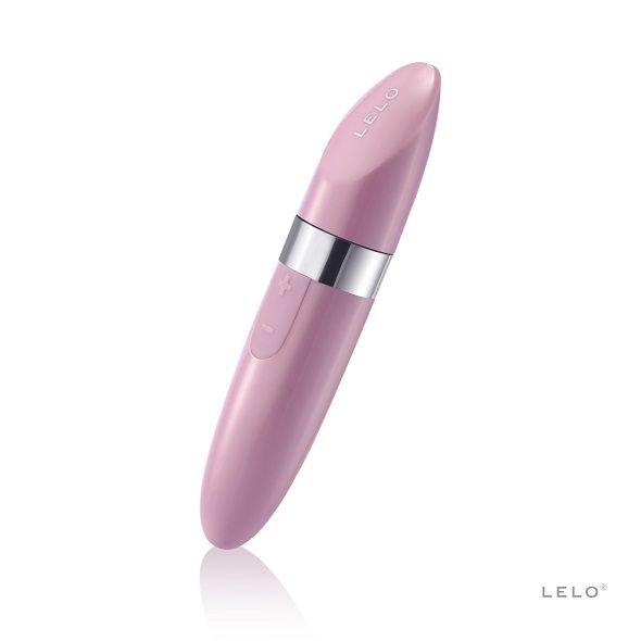 Vibratore da borsetta discreto a forma di rossetto potente e impermeabile con porta USB ricaricabile MIA 2 colore rosa LELO
