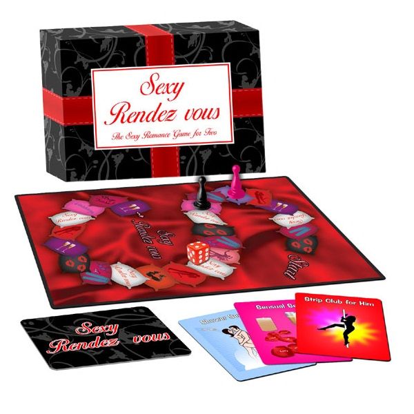 Gioco romantico per coppie con carte sensuali e tabellone per preliminari sexy Kheper Games