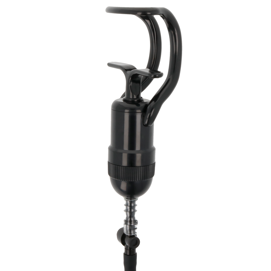 Pompa per ingrossamento del pene trasparente 23cm impermeabile silicone senza ftalati Pump Addicted