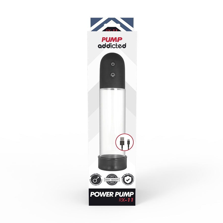 Pompa automatica per l'ingrossamento del pene ingrandisce il pene ed aumenta l'erezione in abs e silicone pump addicted