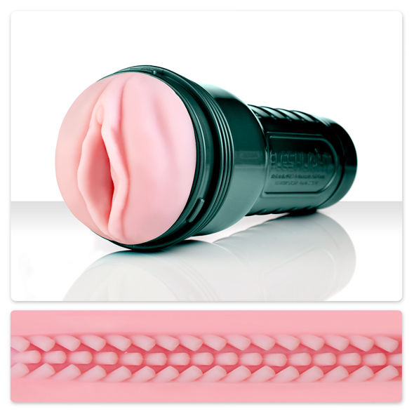 Masturbatore uomo Fleshlight Vibro Vagina Lady Realistica Rosa Manicotto Vibrante SuperSkin Per Masturbazione FLESHLIGHT ORIGIN