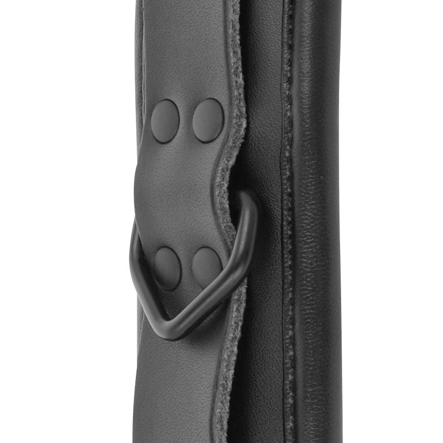 set bondage sottomissione con polsiere collare regolabile in pelle e catenella metallo alta resistenza darkness bondage