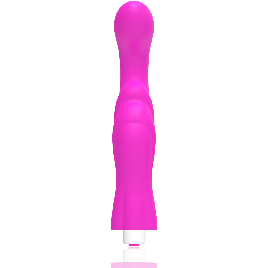 Vibratore punto G ricaricabile con 10 modalità di vibrazione in silicone medico ergonomico e silenzioso G-SPOT