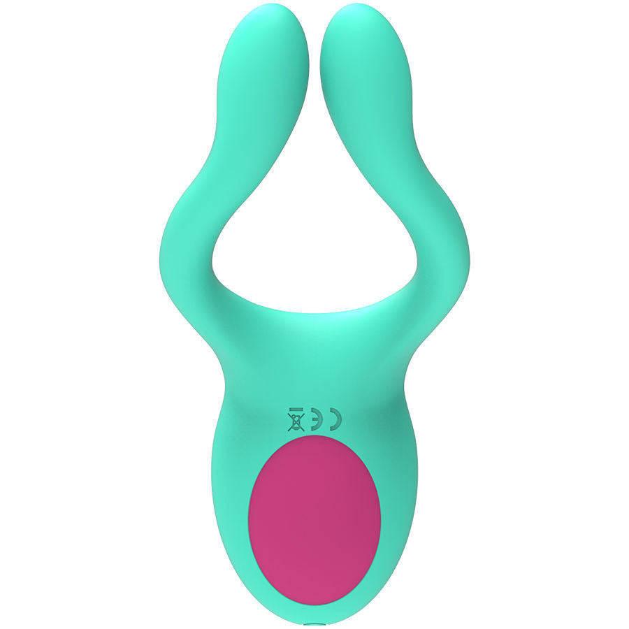 Vibratore multiuso per uomo e donna con telecomando 10 modalità di vibrazione silicone medico impermeabile Happy Loky