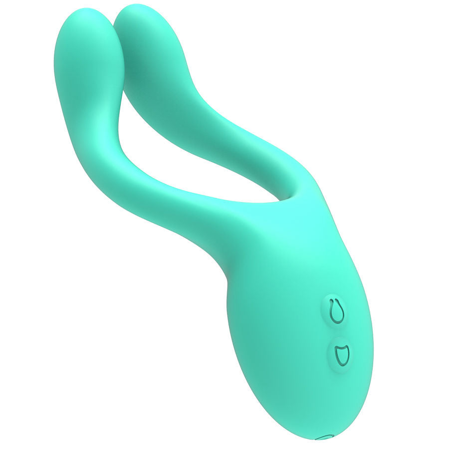 Vibratore multiuso per uomo e donna con telecomando 10 modalità di vibrazione silicone medico impermeabile Happy Loky