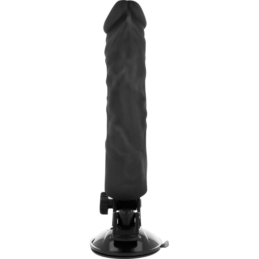 Fallo dildo vibrante realistico con venature 21 cm 12 modalità con base a ventosa e velocità regolabile BASECOCK