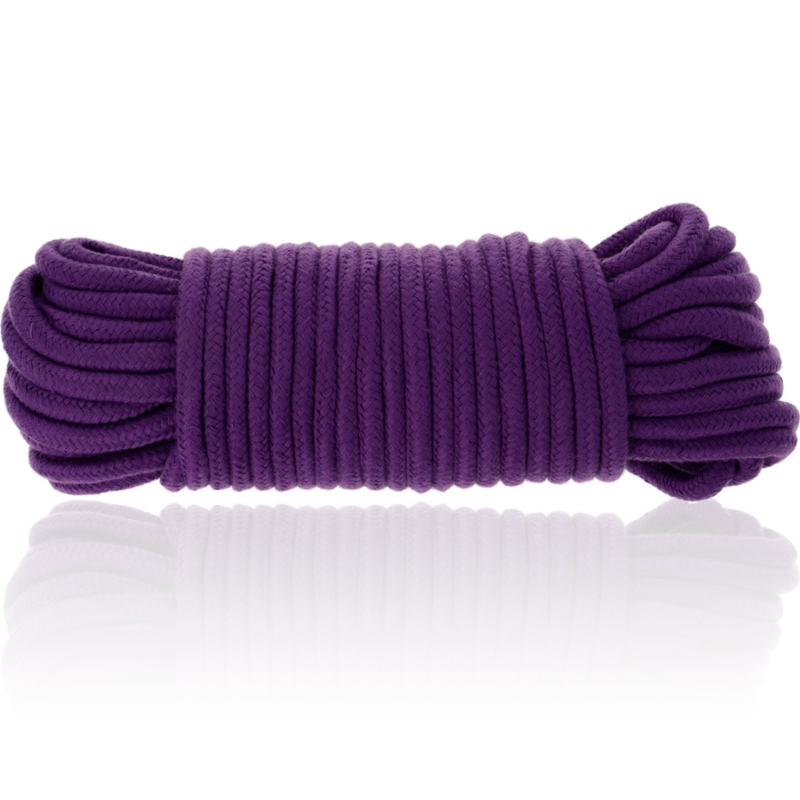 Corde per legatura bondage shibari viola 20 mt 