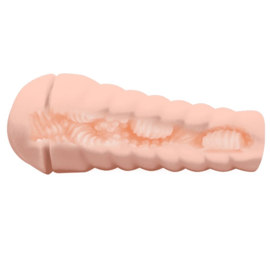 masturbatore maschile realistico interno strutturato aspirazione sensazioni piacevoli riutilizzabile facile pulizia Pretty Love Male