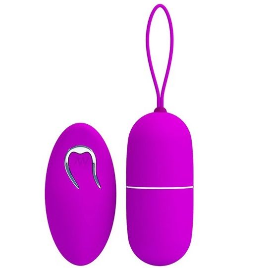 Ovetto vibrante con telecomando 12 funzioni di vibrazione silicone di alta qualità Pretty Love Flirtation