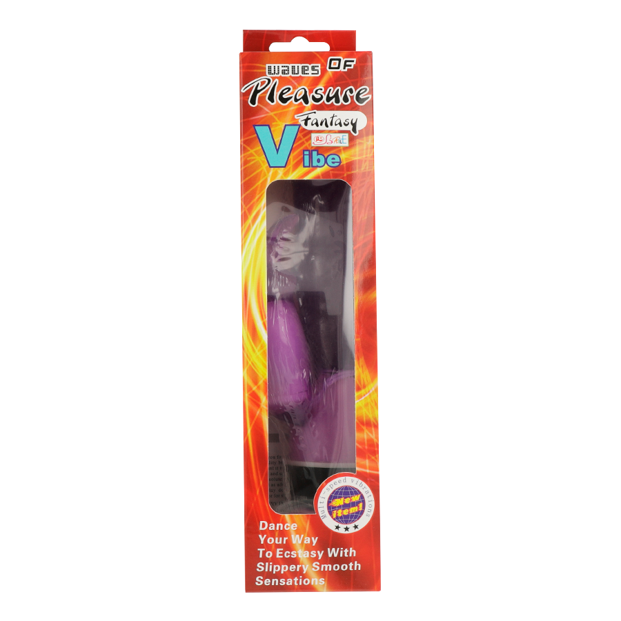 Vibratore coniglio lilla 23 cm potente multifunzione rivestimento in gelatina massaggio interno e clitoride Baile Vibrators
