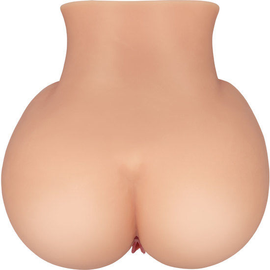 Busto Donna Fondoschiena Realistico Doggy Style Oltre 90 Gradi Con Foro Ano E Vagina Masturbatore Pene 22Cm