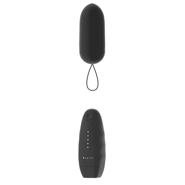 Vibratore bullet sommerso telecomandato 5 funzioni impermeabile con luce LED per stimolazione B SWISH