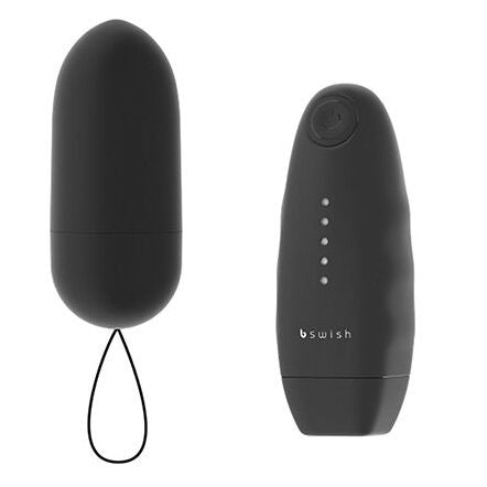 Vibratore bullet sommerso telecomandato 5 funzioni impermeabile con luce LED per stimolazione B SWISH