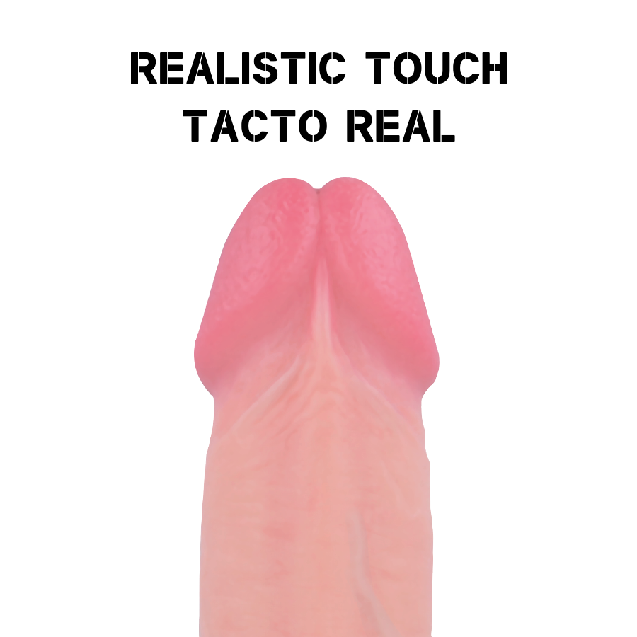 Dildo realistico doppia densità 14 cm base ventosa ipoallergenico waterproof facile da pulire Rock Army