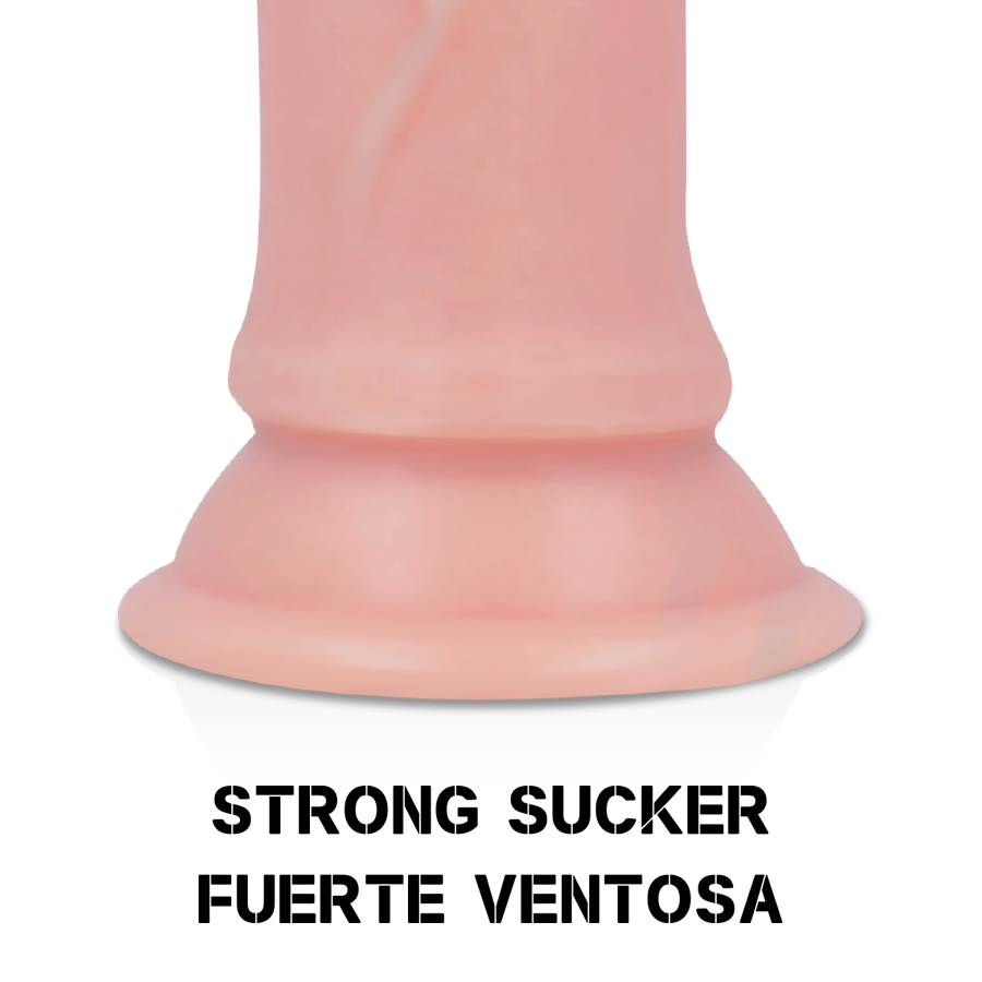 Dildo realistico doppia densità 14 cm base ventosa ipoallergenico waterproof facile da pulire Rock Army