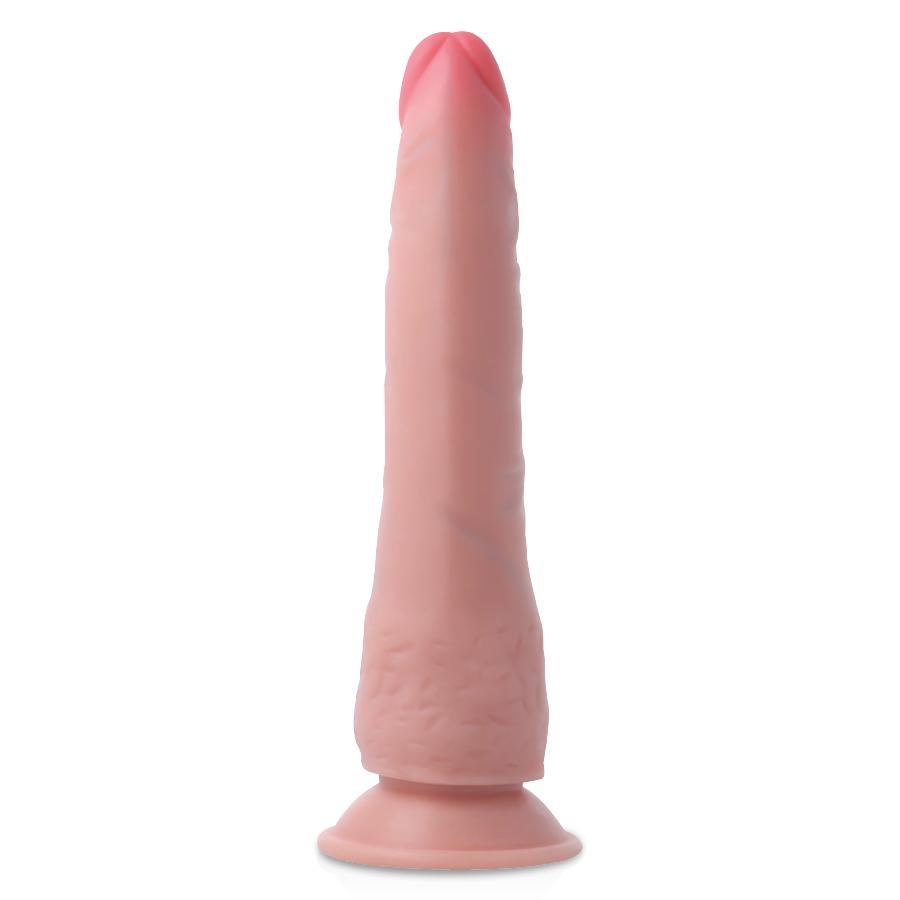 Dildo realistico doppia densità 21.5 cm ventosa impermeabile uso vaginale e anale in TPE ipoallergenico Rock Army