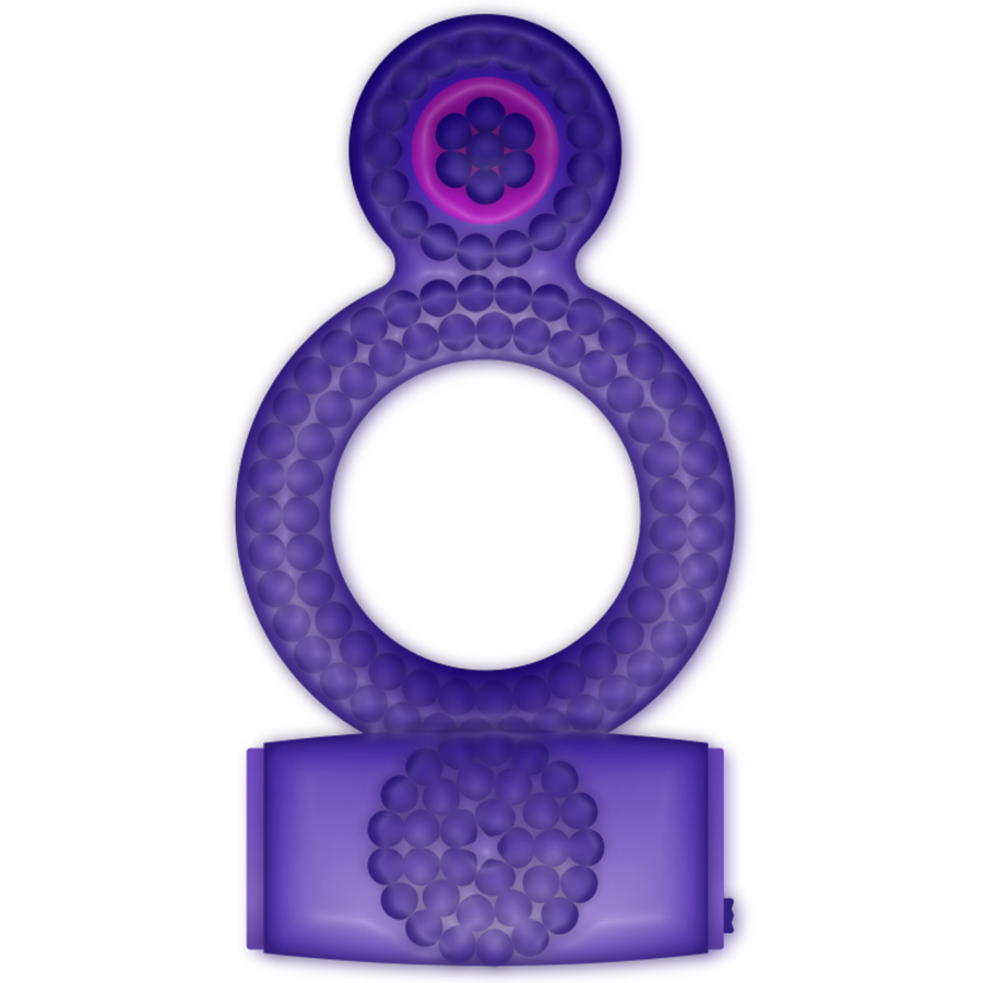 Anello fallico vibrante per principianti doppio stimolazione incredibili vibrazioni flessibile adattabile durevole CASUAL LOVE