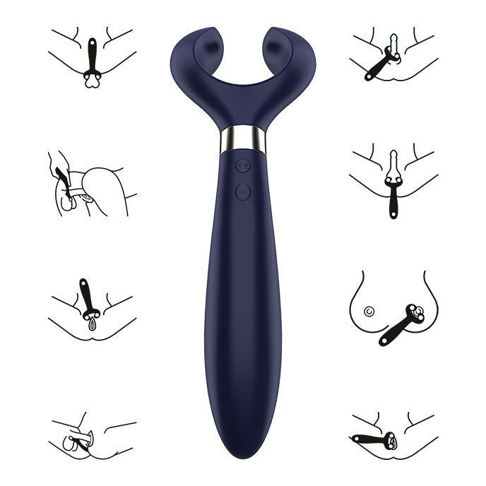 Satisfyer - Infinite Fun Multi Vibrateur 3 Bleu