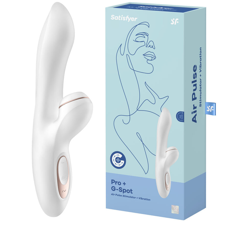 stimolatore punto G e clitoride impermeabile con vibrazioni regolabili e batterie ricaricabili Satisfyer Vibrator